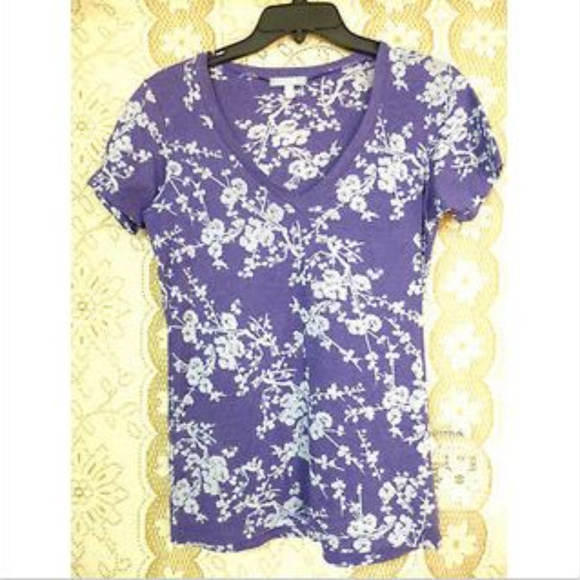 dELiA*s Tops - dELiA*s Womens Purple Floral Blouse Size M
